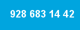 928 683 14 42
